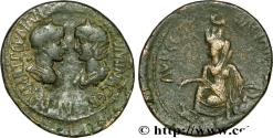 Ancient Coins - GORDIANUS III and TRANQUILLINA Singara, Mésopotamie 242-244 (34mm, 20,17g, 12h)