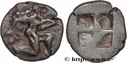 Ancient Coins - THRACE - THRACIAN ISLANDS - THASOS Thasos, Thrace c. 480 AC. (10mm, 0,92g, h)