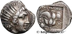 Ancient Coins - CARIA - CARIAN ISLANDS - RHODES Rhodes, Carie c. 188-170 AC. (15,5mm, 2,49g, 11h)