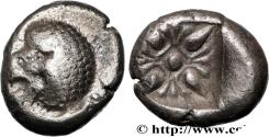 Ancient Coins - IONIA - MILETUS Milet, Ionie c. 510-494 AC. (9mm, 1,20g, h)