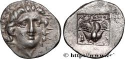 Ancient Coins - CARIA - CARIAN ISLANDS - RHODES Rhodes, Carie c. 125-88 AC. (13mm, 1,31g, 12h)