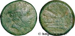 Ancient Coins - ROMAN REPUBLIC - ANONYMOUS Rome ou Italie c. 215-212 AC. (19,5mm, 6,21g, 12h)