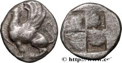 Ancient Coins - THRACE - ABDERA Abdère, Thrace c. 520-500 AC. (9,5mm, 0,60g, h)
