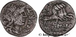 Ancient Coins - CURTIA Rome 116-115 AC. (18,5mm, 3,60g, 6h)