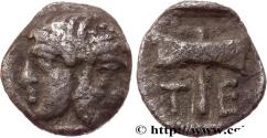 Ancient Coins - TROAS - TENEDOS Ténédos, Troade c. 480-450 AC. (8,5mm, 0,49g, 12h)