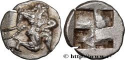 Ancient Coins - THRACE - THRACIAN ISLANDS - THASOS Thasos, Thrace c. 480 AC. (11,5mm, 1,16g, h)