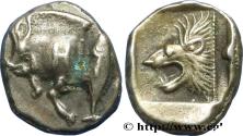 Ancient Coins - MYSIA – KYZIKOS / CYZICUS Cyzique, Mysie c. 480-450 AC. (11mm, 1,16g, 6h)