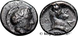 Ancient Coins - THESSALY - PHARSALOS Pharsale, Thessalie c. 400-300 AC (11mm, 1,76g, 6h)