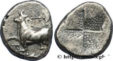Ancient Coins - THRACE - BYZANTION Byzance,Thrace c. 357-340 AC (15,5mm, 3,82g, -h)