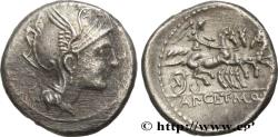 Ancient Coins - CLAUDIA Rome 111-110 AC. (18,5mm, 3,74g, 6h)