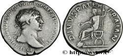 Ancient Coins - TRAJANUS and TRAJANUS SENIOR Rome 115 (18,5mm, 3,22g, 7h)