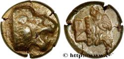 Ancient Coins - AIOLIS - LESBOS ISLAND - MYTILENE Mytilène c. 497 AC. (10,5mm, 2,61g, 6h)