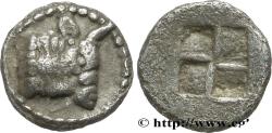 Ancient Coins - MACEDONIA - AKANTHOS Acanthe, Macédoine c. 470-465 AC. (8mm, 0,39g, h)