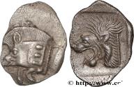 Ancient Coins - MYSIA – KYZIKOS / CYZICUS Cyzique, Mysie c. 480-450 AC. (13,5mm, 0,75g, 6h)
