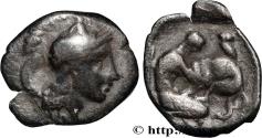 Ancient Coins - CALABRIA - TARAS Tarente,Calabre c. 380-325 AC. (13mm, 1,15g, 6h)