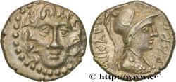 Ancient Coins - CARIA - HALICARNASSUS Halicarnasse c. 100 AC (16mm, 3,73g, 12h)