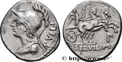 Ancient Coins - SERVILIA Rome 100 AC. (19mm, 3,49g, 6h)