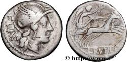 Ancient Coins - RUTILIA Rome 77 AC. (17,5mm, 3,72g, 10h)