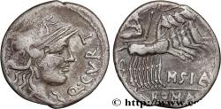 Ancient Coins - CURTIA Rome 116-115 AC. (20mm, 3,78g, 12h)
