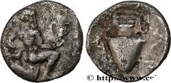 Ancient Coins - THRACE - THRACIAN ISLANDS - THASOS Thasos, Thrace c. 404-355 AC. (11,5mm, 0,72g, 1h)