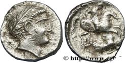 Ancient Coins - PAEONIA - PAEONIAN KINGDOM - PATRAOS Péonie c. 320 AC (23mm, 12,89g, 3h)