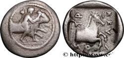 Ancient Coins - THESSALY - TRIKKA Trikka, Thessalie c. 440-420 AC. (16,5mm, 2,54g, 1h)