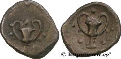 Ancient Coins - CALABRIA - TARAS Calabre, Tarente c. 330-302 AC. (11mm, 0,55g, 12h)