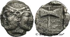 Ancient Coins - TROAS - TENEDOS Ténédos, Troade c. 500-450 AC. (13mm, 1,53g, 5h)