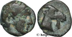 Ancient Coins - AEOLIS - AEGAE Aegae, Éolide c. 150 AC. (8mm, 0,63g, 9h)