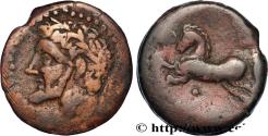 Ancient Coins - NUMIDIA - KINGDOM OF NUMIDIA - MASINISSA or MICIPSA Cirta, Numidie c. 150 AC. (27,5mm, 14,47g, 11h)