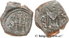 Ancient Coins - HERACLIUS, HERACLIUS CONSTANTINE and MARTINA Constantinople 625-626 (21,5mm, 4,91g, 7h)