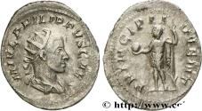 Ancient Coins - PHILIPPUS II Rome 246 (24,5mm, 3,52g, 12h)