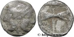 Ancient Coins - TROAS - TENEDOS Ténédos, Troade c. 500-450 AC. (8,5mm, 0,62g, 6h)