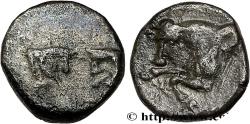 Ancient Coins - CARIA - ANONYMOUS Halicarnasse ? c. 394-387 AC. (7mm, 0,38g, 3h)