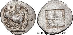 Ancient Coins - MACEDONIA - AIGAI Aegae, Macédoine c. 500-490 AC. (13mm, 1,02g, h)