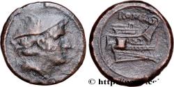 Ancient Coins - ROMAN REPUBLIC - ANONYMOUS Rome ou Italie c. 215-212 AC. (17mm, 4,10g, 9h)