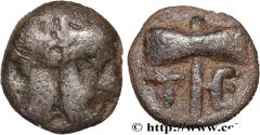 Ancient Coins - TROAS - TENEDOS Ténédos, Troade c. 480-450 AC. (8mm, 0,54g, 9h)