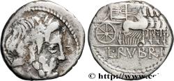 Ancient Coins - RUBRIA Rome 87 AC. (17mm, 3,65g, 7h)