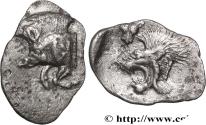 Ancient Coins - MYSIA – KYZIKOS / CYZICUS Cyzique, Mysie c. 480-450 AC. (12mm, 0,39g, 9h)