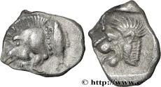 Ancient Coins - MYSIA – KYZIKOS / CYZICUS Cyzique, Mysie c. 450-420 AC. (11mm, 0,80g, 3h)