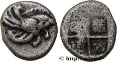 Ancient Coins - IONIA - KLAZOMENAI Clazomène, Ionie c. 520-480 AC. (7mm, 0,28g, 12h)