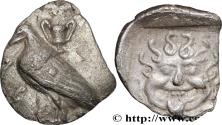 Ancient Coins - TROAS - ABYDOS Abydos, Troade c. 450-400 AC. (10,5mm, 0,61g, 6h)