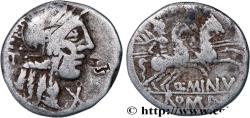 Ancient Coins - MINUTIA Rome 122 AC. (18mm, 3,75g, 1h)