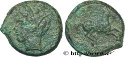 Ancient Coins - ZEUGITANA - CARTHAGE Carthage ou atelier syracusain c. 400-350 AC. (17mm, 6,51g, 11h)