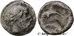 Ancient Coins - THRACE - THRACIAN ISLANDS - THASOS Thrace, Thasos c. 411-404 AC. (8,5mm, 0,60g, 3h)