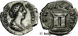 Ancient Coins - DIVA FAUSTINA Rome 176 (17,5mm, 2,57g, 12h)