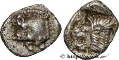 Ancient Coins - MYSIA – KYZIKOS / CYZICUS Cyzique, Mysie c. 480-450 AC. (8mm, 0,37g, 9h)