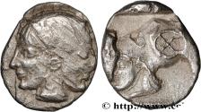 Ancient Coins - MYSIA – LAMPSAKOS / LAMPSACUS Lampsaque c. 480-450 AC. (10,5mm, 0,85g, 12h)