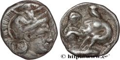 Ancient Coins - CALABRIA - TARAS Calabre, Tarente c. 280-228 AC. (11mm, 1,08g, 3h)