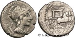 Ancient Coins - RUBRIA Rome 87 AC. (18mm, 3,33g, 7h)